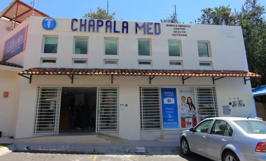 Chapala Med clinic exterior — 21 Plaza Interlago, Ajijic